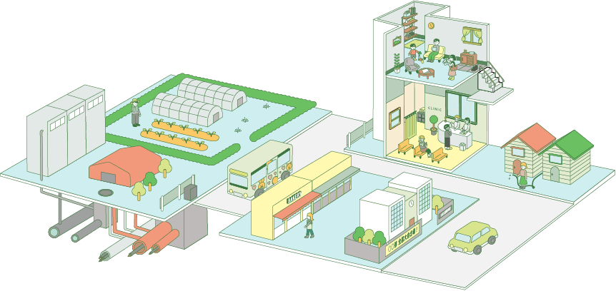 私たちの身の回りには、たくさんの塩ビ製品があります。